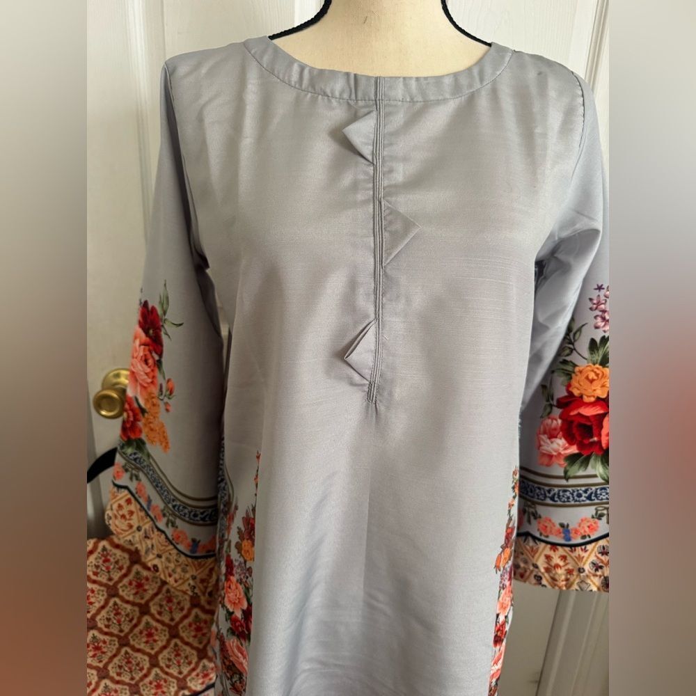 SILAYIPRET PAKISTANI DESIGNER 2 PIECE DRESS STITCHED ELEGANT INDIAN - Picture 12 of 13